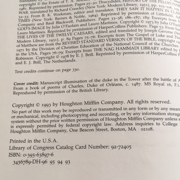 Discovering the western past second edition softcover 1993 - Picture 5 of 10